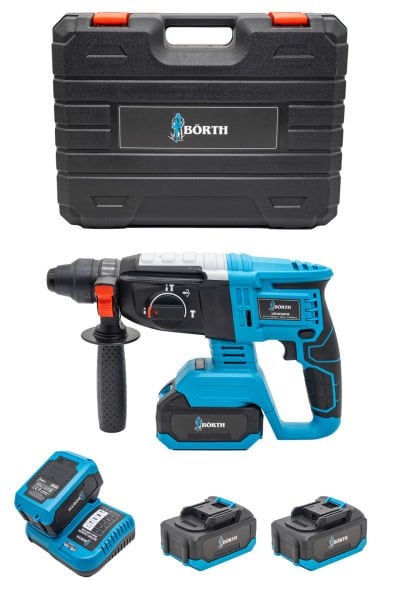 BÖRTH AKÜLÜ  KIRICI DELİCİ HİLTİ 21V 3.0AH 2 AKÜLÜ