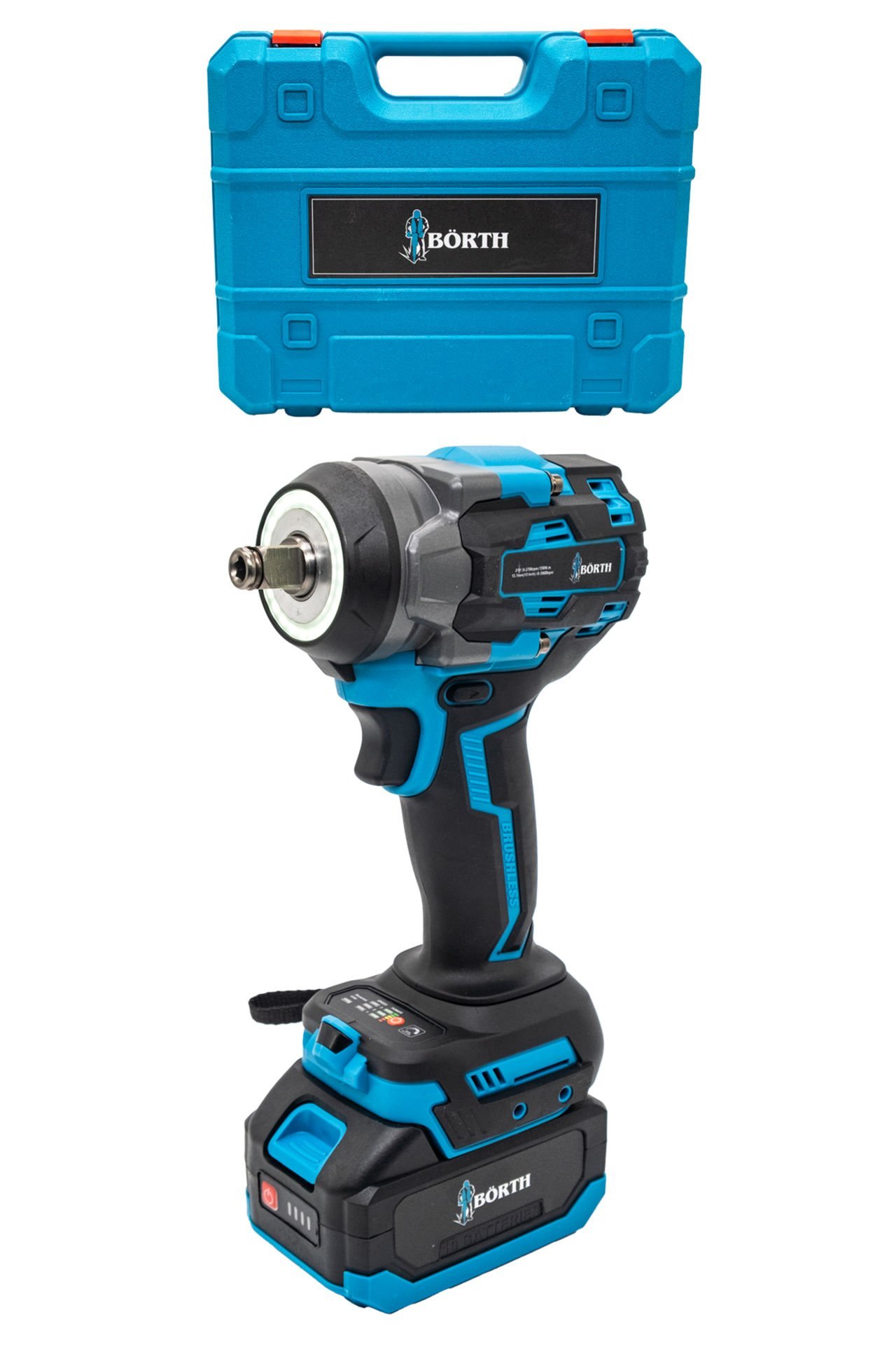BÖRTH AKÜLÜ BİJON SIKMA 400NM 21V 3.0AH 2 AKÜLÜ