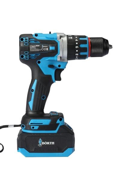 BÖRTH AKÜLÜ DARBELİ MATKAP 21V 3.0AH 2 AKÜLÜ