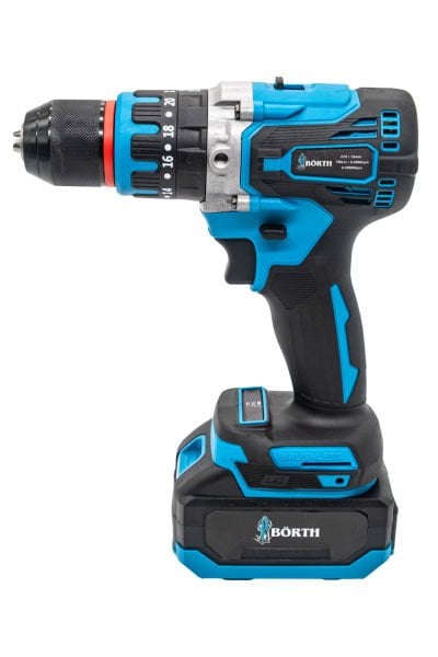 BÖRTH AKÜLÜ DARBELİ MATKAP 21V 3.0AH 2 AKÜLÜ