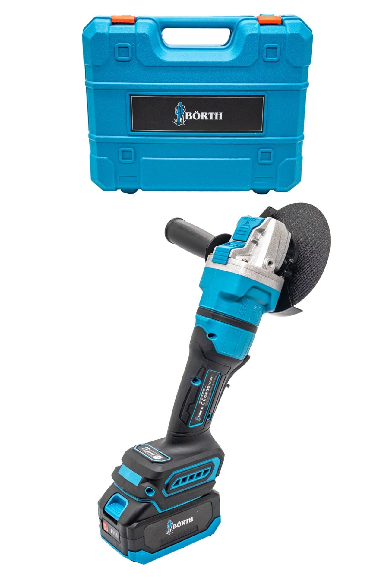 BÖRTH AKÜLÜ KÖŞE TAŞLAMA 21V 3.0AH 2 AKÜLÜ