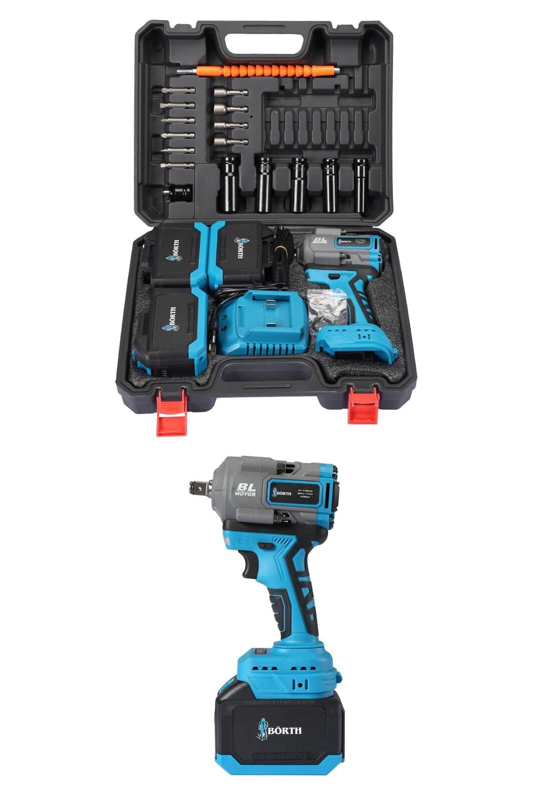 BÖRTH AKÜLÜ BİJON SIKMA 600NM 21V 4.5AH 3 AKÜLÜ