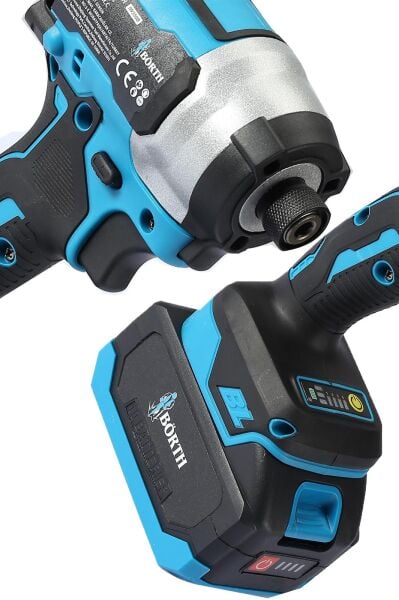 BÖRTH AKÜLÜ TORKLU VİDALAMA 350 NM 21V 3.0AH 2 AKÜLÜ