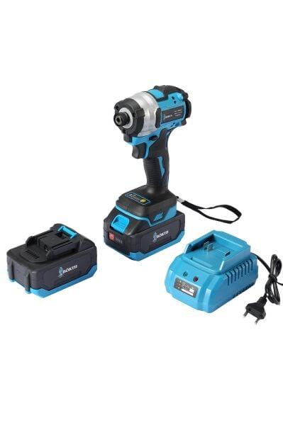 BÖRTH AKÜLÜ TORKLU VİDALAMA 350 NM 21V 3.0AH 2 AKÜLÜ