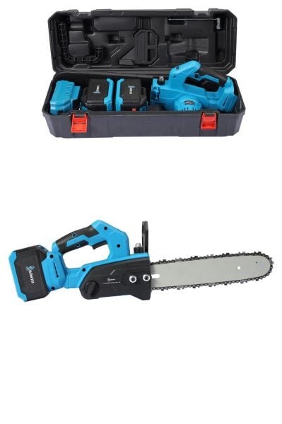 BÖRTH AKÜLÜ 12 İNÇ ZİNCİRLİ TESTERE 21V 4.5AH 2 AKÜLÜ