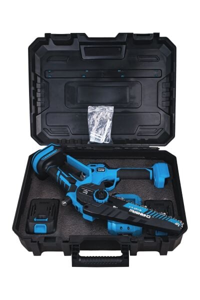 BÖRTH AKÜLÜ 2-Lİ SET 8İNÇ TESTERE + MAKAS 60MM 21V 3.0AH 2 AKÜLÜ